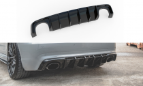 Maxton Design Zadní difuzor Audi RS3 (8V) Sportback - černý lesklý lak