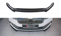 Maxton Design Spoiler předního nárazníku Škoda Superb III Facelift V.1 - texturovaný plast