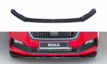 Maxton Design Spoiler předního nárazníku Škoda Scala V.1 - texturovaný plast