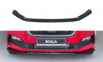 Maxton Design Spoiler předního nárazníku Škoda Scala V.3 - černý lesklý lak
