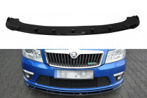 Maxton Design Spoiler předního nárazníku Škoda Octavia II RS Facelift V.1 - karbon
