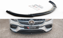 Maxton Design Spoiler předního nárazníku Mercedes E63 AMG (W213/S213) Sedan/Estate V.2 - texturovaný plast