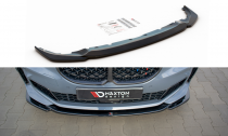 Maxton Design Spoiler předního nárazníku BMW řada 1 F40 + M-Paket / M135i V.3 - černý lesklý lak
