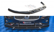 Maxton Design Spoiler předního nárazníku Volvo S60 Mk3 R-Design V.1 - karbon
