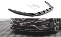 Maxton Design Spoiler předního nárazníku VW Golf VIII GTI - texturovaný plast
