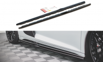 Maxton Design Spoiler předního nárazníku VW Golf VIII GTI - texturovaný plast