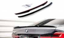 Maxton Design Lišta víka kufru BMW 5 G30 M-Paket Facelift - texturovaný plast