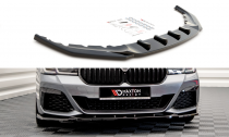 Maxton Design Spoiler předního nárazníku VW Golf VIII GTI - texturovaný plast