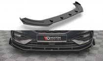 Maxton Design Spoiler předního nárazníku s křidélky Street Pro Seat Leon FR Mk4 - černá