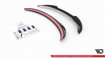 Maxton Design Nástavec střešního spoileru Ford Focus Mk4 ST-Line Estate - texturovaný plast