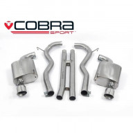 Cobra Sport Catback výfuk pro Ford Mustang GT Fastback - koncovka TP38-BLK