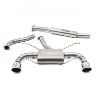 Cobra Sport Catback výfuk pro Toyota GT86 - s rezonátorem / koncovka TP106-CF