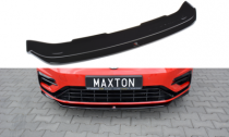 Maxton Design Spoiler předního nárazníku VW Golf VII R/R-Line Facelift V.5 - texturovaný plast