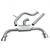 Cobra Sport Catback výfuk pro VW Golf GTI (Mk7) Facelift 2.0 TSI - bez rezonátoru / koncovka TP107-CF