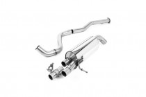 Catback výfuk SEAT Leon ST Cupra 300 2.0 TSI OPF/GPF Milltek Sport - bez rezonátoru / leštěné oválné koncovky