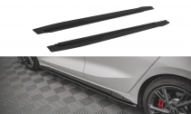Maxton Design Prahové lišty Street Pro AUDI A3 S-Line / S3 (8Y) - černé