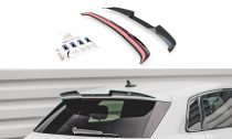 Maxton Design Spoiler předního nárazníku VW Golf VIII GTI - texturovaný plast