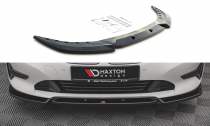 Maxton Design Spoiler předního nárazníku VW Golf VIII GTI - texturovaný plast