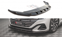 Maxton Design Spoiler předního nárazníku VW Arteon R-Line Facelift V.1 - texturovaný plast
