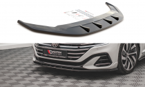 Maxton Design Spoiler předního nárazníku VW Arteon R-Line Facelift V.2 - texturovaný plast