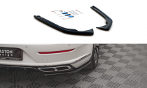 Maxton Design Spoiler předního nárazníku VW Golf VIII GTI - texturovaný plast