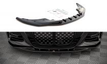 Maxton Design Spoiler předního nárazníku VW Golf VIII GTI - texturovaný plast