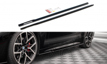 Maxton Design Spoiler předního nárazníku VW Golf VIII GTI - texturovaný plast