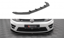 Maxton Design Spoiler předního nárazníku Street Pro VW Golf Mk7 R V.1 - černý