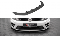 Maxton Design Spoiler předního nárazníku Street Pro VW Golf Mk7 R V.2 - černý