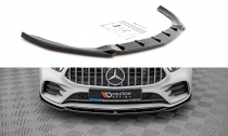 Maxton Design Spoiler předního nárazníku Mercedes A35 AMG / AMG-Line W177 V.5 - texturovaný plast
