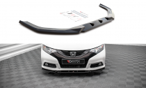 Maxton Design Spoiler předního nárazníku Honda Civic FK2 V.2 - texturovaný plast