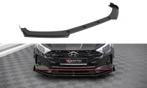 Maxton Design Spoiler předního nárazníku s křidélky Street Pro Hyundai I20 N - černý
