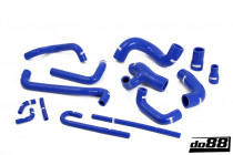 Do88 Set silikonových hadic vedení chladící kapaliny BMW M3 E30 S14B23 - Modré