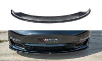 Maxton Design Spoiler předního nárazníku Tesla Model 3 V.1 - texturovaný plast