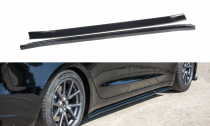 Maxton Design Prahové lišty Tesla Model 3 V.1 - texturovaný plast