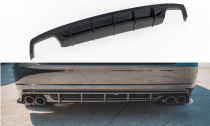 Maxton Design Spoiler zadního nárazníku AUDI S8 D4 Facelift - texturovaný plast