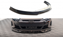 Maxton Design Spoiler předního nárazníku AUDI e-tron GT / e-tron RS GT V.3 - texturovaný plast