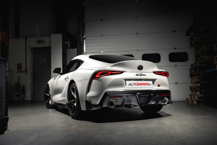 Náhrada filtru pevných částic Toyota Supra A90 3.0T OPF/GPF Milltek Sport
