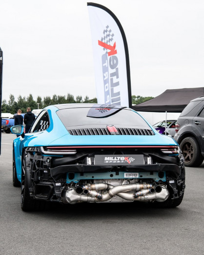 Stainless Catback exhaust Porche 911 992 Carrera T S GTS 3.0T Milltek Sport