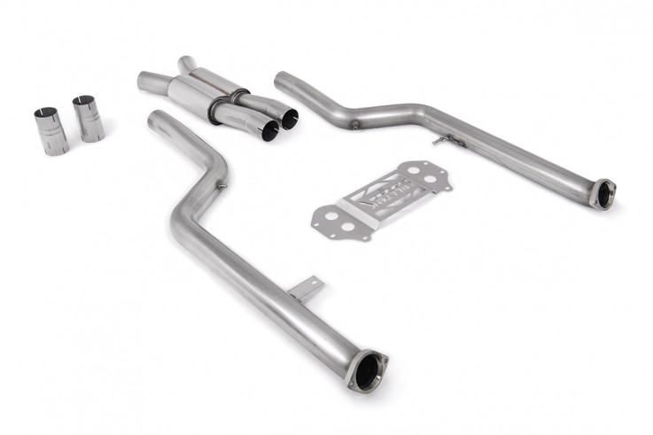 Náhrada (bypass) OPF/GPF filtru M4 & M4 Competition (G82) Milltek Sport - tišší - pro OE Axle back výfuk