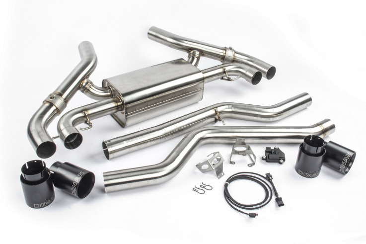DINAN Axle back exhaustBMW M340i M440i G20 G22 B58 3,0T R6 Black tips