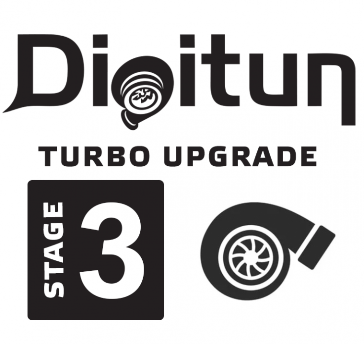 DIGITUN Stage 3 ECU Tune VW Golf 8 R & GTI Clubsport 2,0 TSI MQB EVO EA888 Gen4