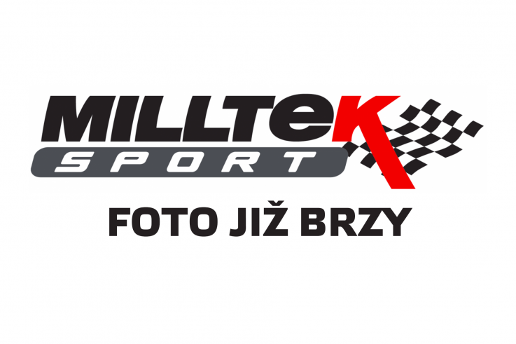Klapkový catback výfuk Alfa Romeo Giulia 2.0T Veloce Milltek Sport - s rezonátorem