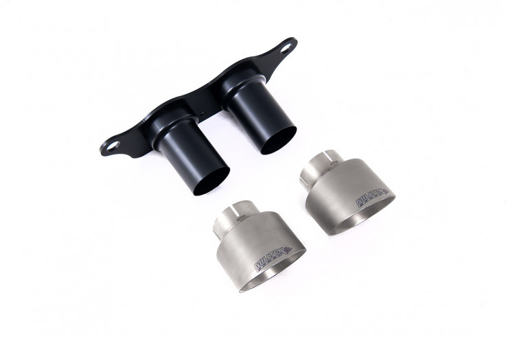 Koncovky výfuku Porsche 911 991.2 GT3 & RS 4.0L H6 Milltek Sport - Titanové