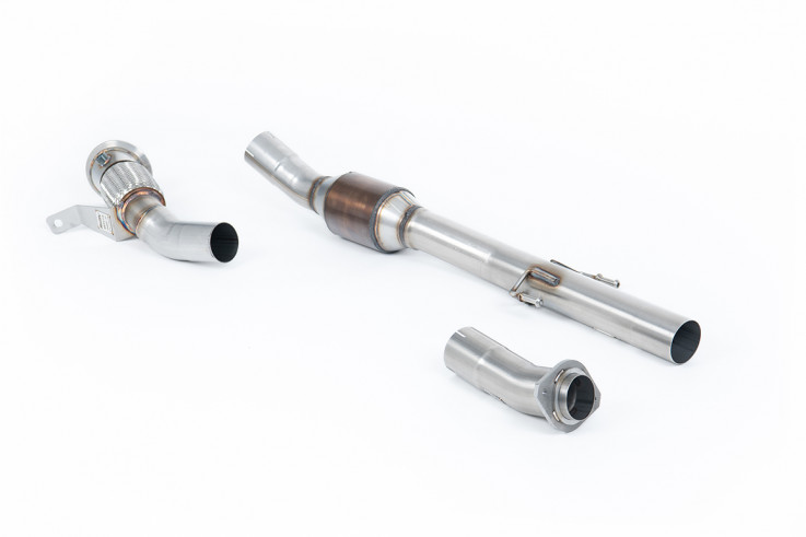 1.díl výfuku Toyota GR Corolla 1.6 Turbo Milltek Sport - se sportovním katalyzátorem / OE výfuk