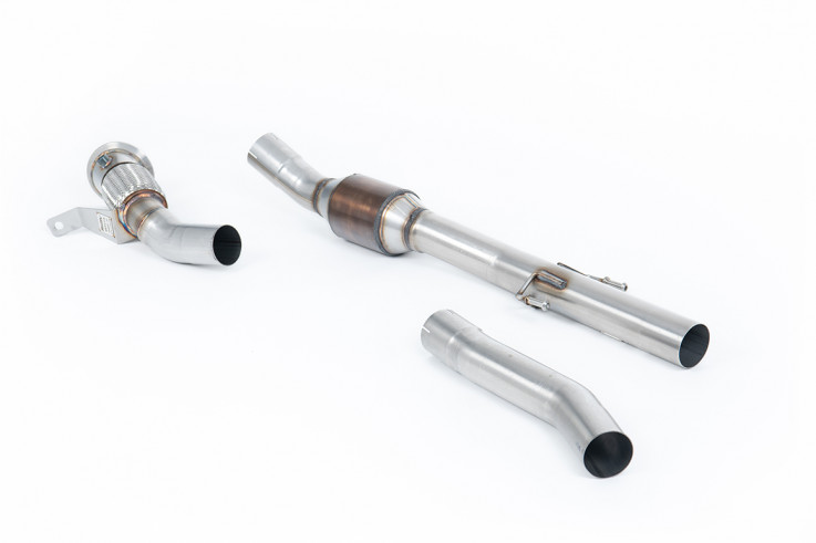 1.díl výfuku Toyota GR Corolla 1.6 Turbo Milltek Sport - se sportovním katalyzátorem / Milltek výfuk