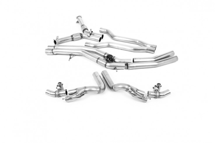 OPF-back Lamborghini Urus V8 4.0 Milltek Sport - pro OE koncovky