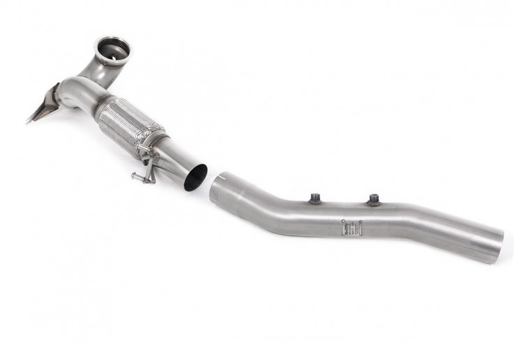 Downpipe kit Cupra Formentor 2,0 TSI 180 kW FWD Milltek Sport - Napojení na Milltek Catback / Bez katalyzátoru