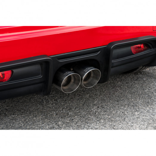 Klapkový Catback výfuk Mini Cooper S F56 vč. JCW Challenge & TunR Scorpion Exhaust - Bez rezonátoru / Leštěné Daytona koncovky