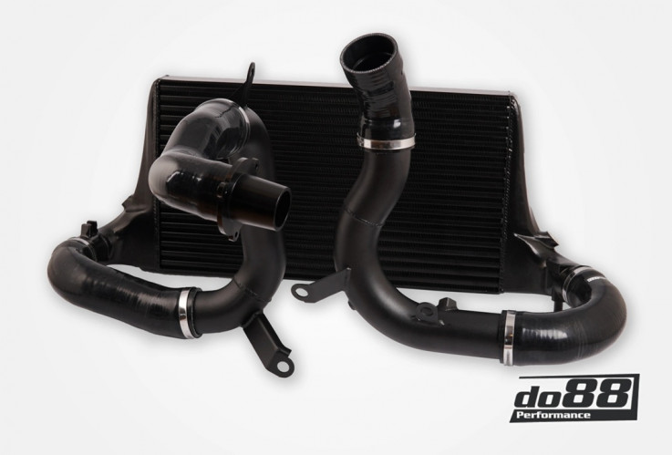 Do88 BigPack intercooler kit s vedením vzduchu 1,8 TSI VW Polo 6R GTI / SEAT Ibiza Cupra / AUDI S1 2,0 TFSI + Turbo Muffler Delete